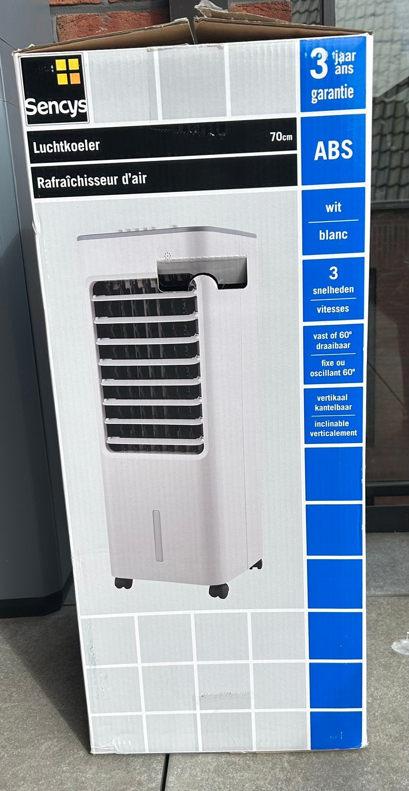 refroidisseur d'air, Enlèvement, Comme neuf