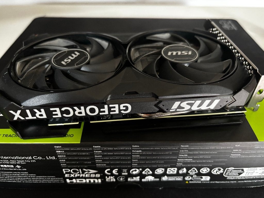 GeForce RTX 4060 TI 16 GB, Gebruikt, GDDR6, PCI-Express 4, Ophalen of Verzenden