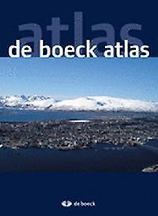 de boeck atlas, Gelezen, Overige atlassen, 2000 tot heden, Ophalen of Verzenden