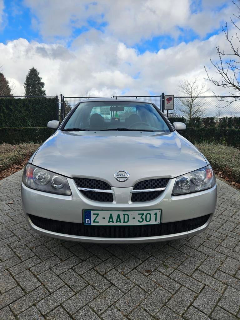 NISSAN ALMERA/1.5BENZINE/1EIGENAAR/AIRCO/EXPORT/HANDELAAR/€4, Almera, Achat, Entreprise, Boîte manuelle