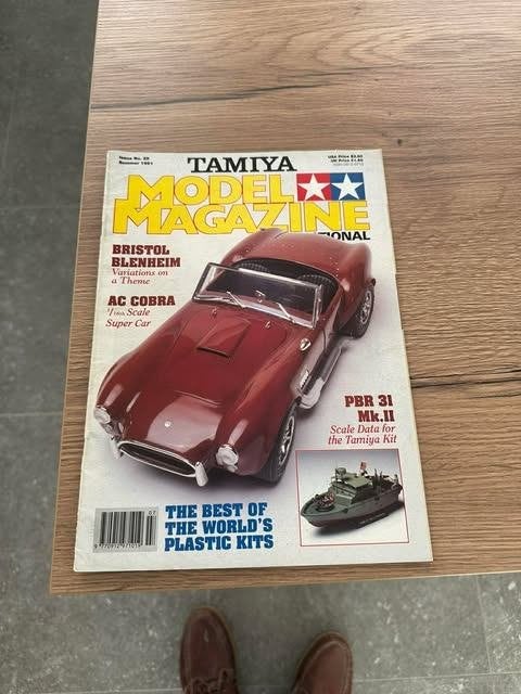 Numéro 25 du magazine Tamiya Model, été 1991, Enlèvement ou Envoi, 1980 à nos jours, Journal ou Magazine