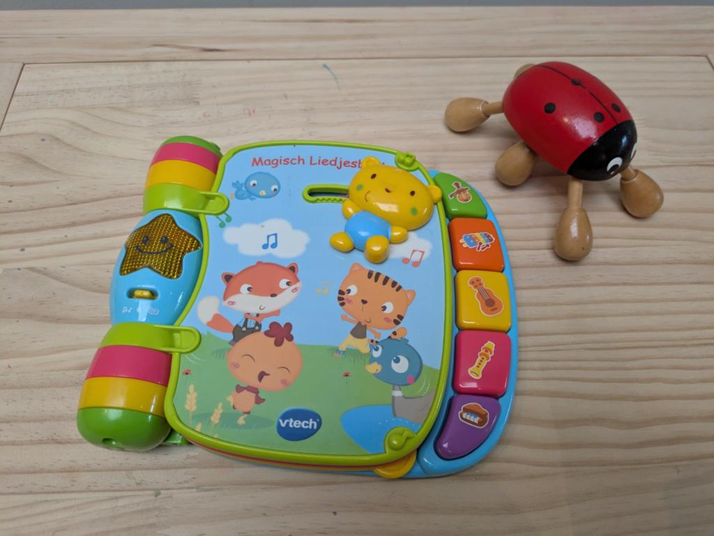 VTech magisch liedjesboek en massage lieveheersbeestje, Ophalen