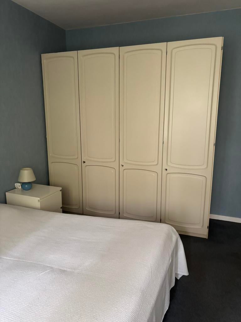 Slaapkamer te koop, Huis en Inrichting, Slaapkamer | Complete slaapkamers, Ophalen, Gebruikt, Moderne klasiek wit