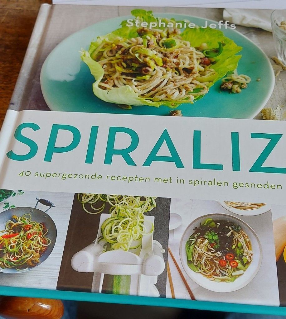Spiralize 40 gezonde recepten in spiraal, Boeken, Ophalen, Voorgerechten en Soepen, Gezond koken, Nieuw