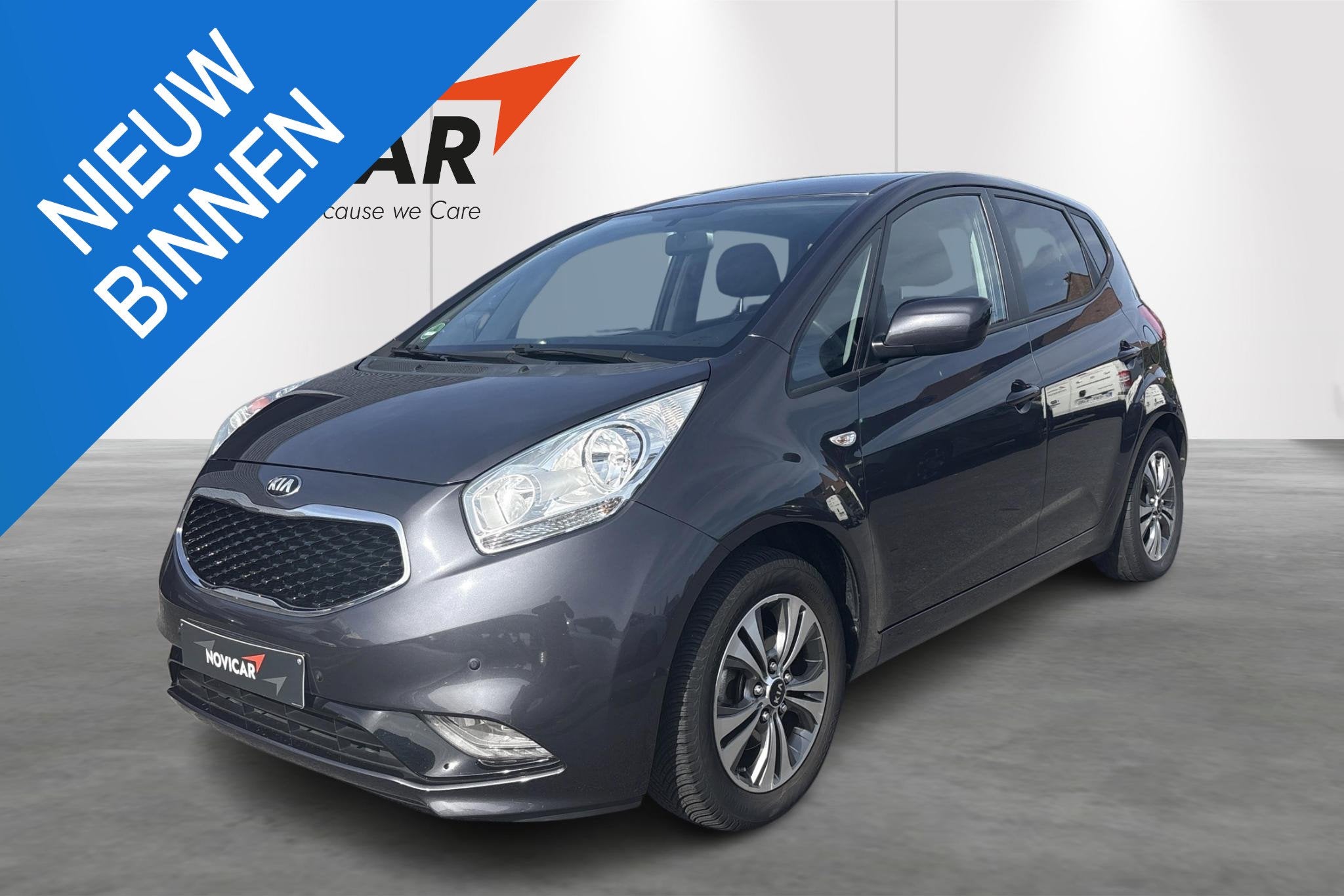 Kia Venga Mind 1.4i - SENSOREN + GPS + AIRCO, Autos, Achat, 1178 kg, Boîte manuelle, Autres couleurs