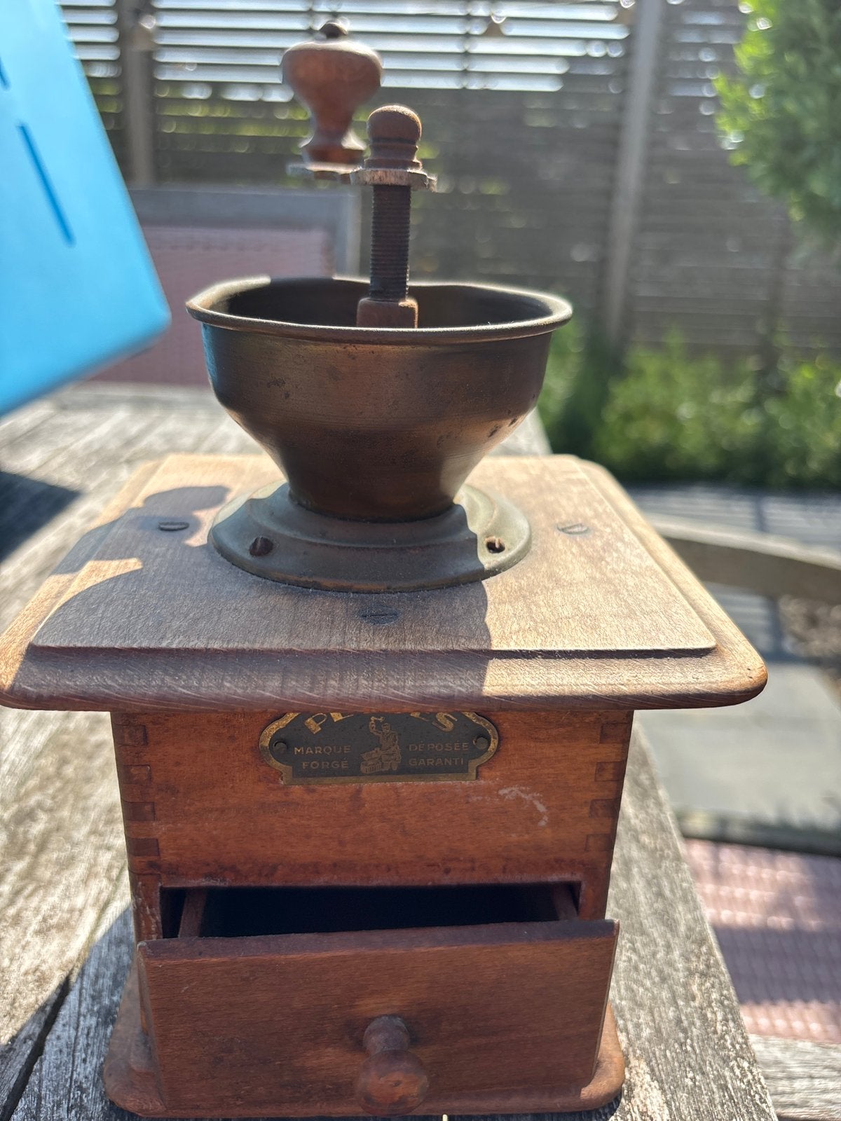 Antieke orig. Peugeot Frères koffiemolen ca. 1900 – werkend, Antiek en Kunst, Antiek | Keukengerei, Ophalen