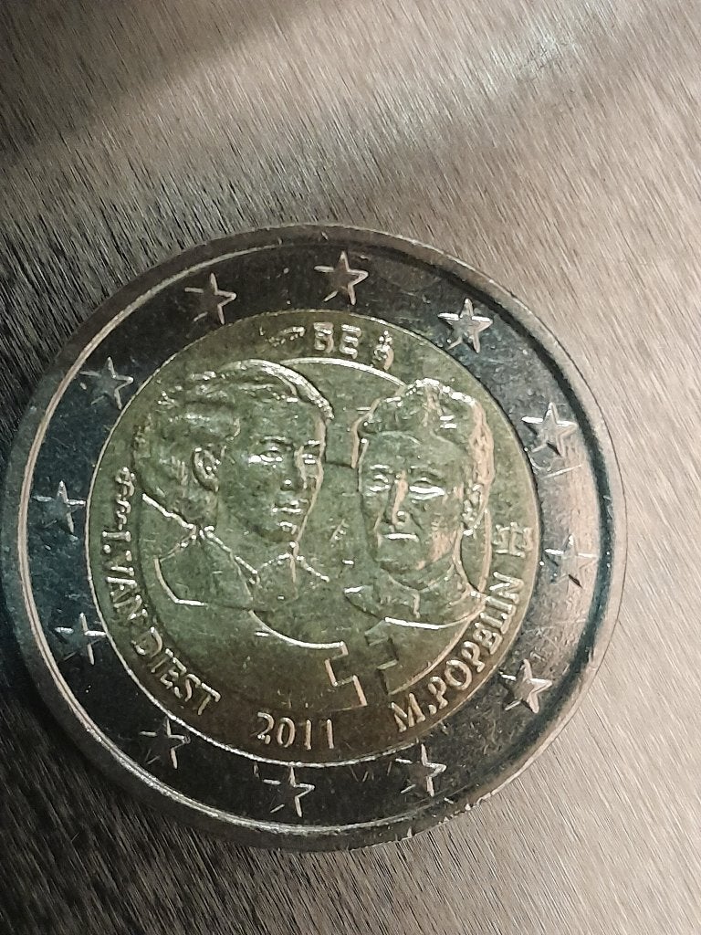 Pièce 2 euros commémorative Belgique 2011, Timbres & Monnaies, Enlèvement ou Envoi, Belgique, 2 euros, Monnaie en vrac