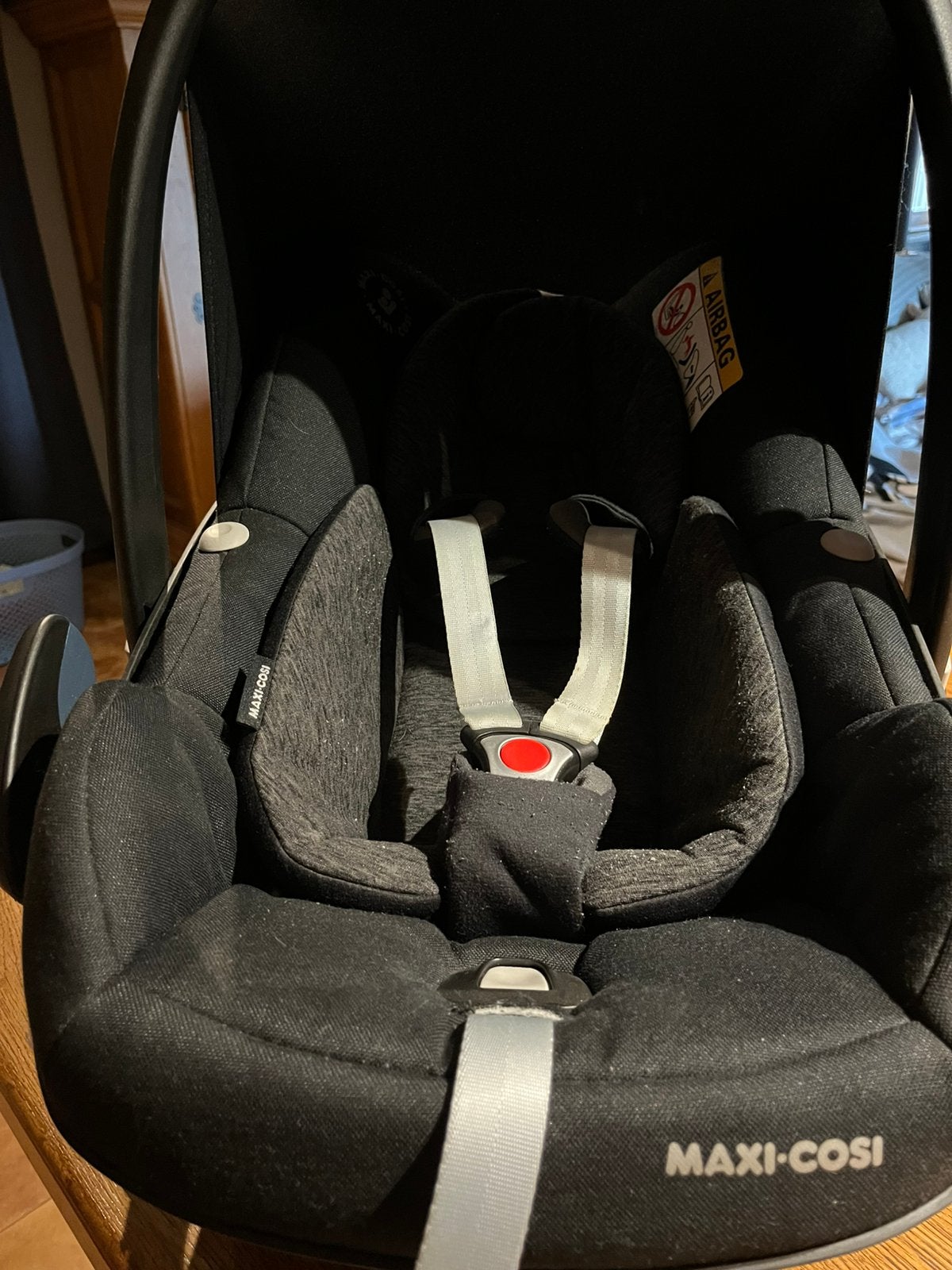 Maxi cosi, Kinderen en Baby's, Autostoeltjes, Ophalen, Autogordel of Isofix, Gebruikt, 0 t/m 13 kg