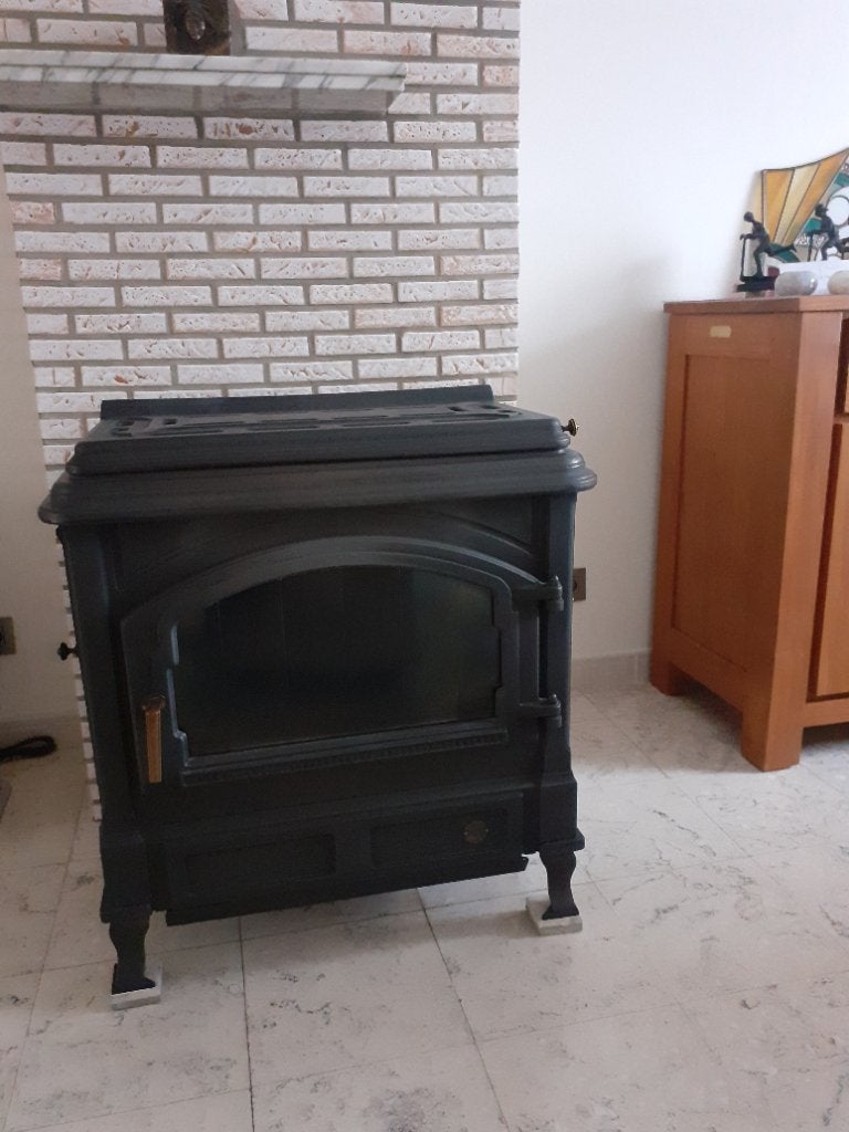 Mazoutkachel Efel, Huis en Inrichting, Ophalen, Gebruikt, Vrijstaand