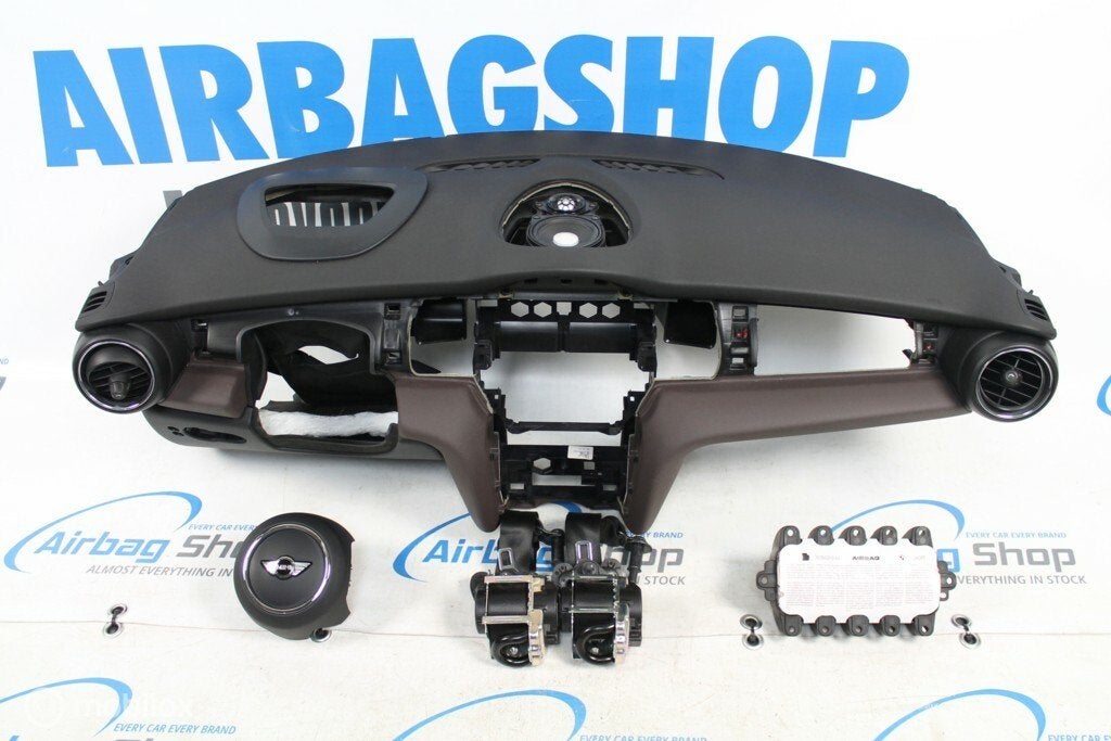 Airbag kit Tableau de bord brun HUD Mini Cooper F55 F56 F57, Enlèvement ou Envoi, Utilisé