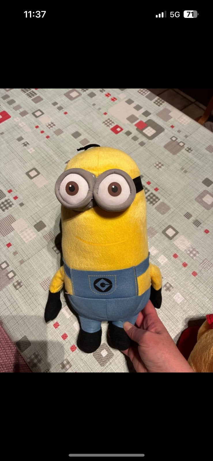 Minion knuffel, Kinderen en Baby's, Speelgoed | Knuffels en Pluche, Ophalen, Zo goed als nieuw