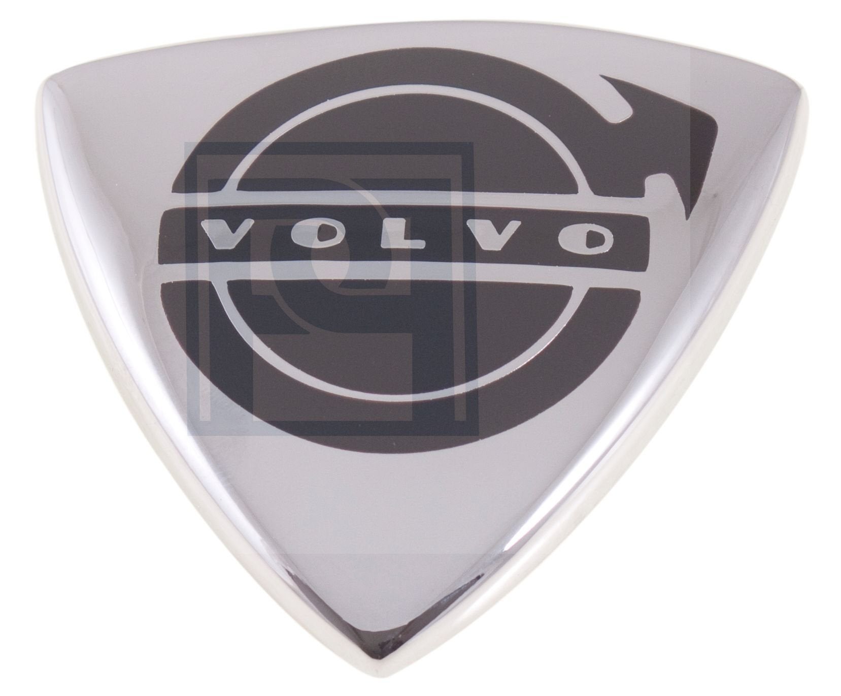 Volvo Embleem motorkap P1800 chassisnummer -32799 repro Volv, Ophalen of Verzenden, Nieuw, Volvo