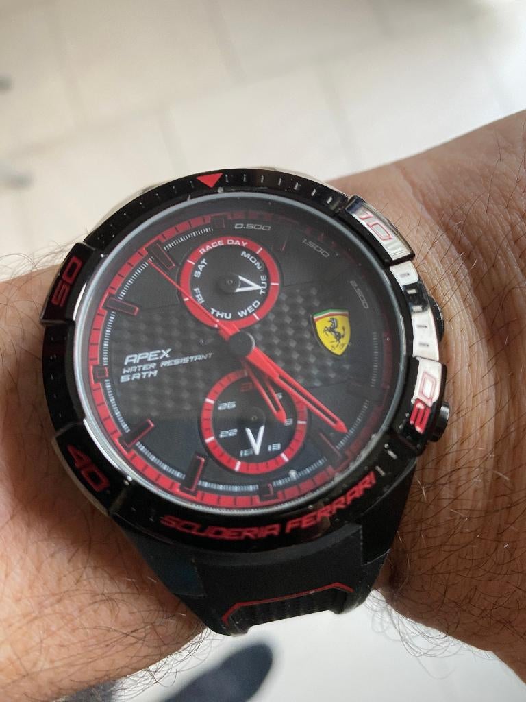 Te koop: Scuderia Ferrari officieel horloge, Handtassen en Accessoires, Horloges | Heren, Overige materialen, Polshorloge, Overige materialen
