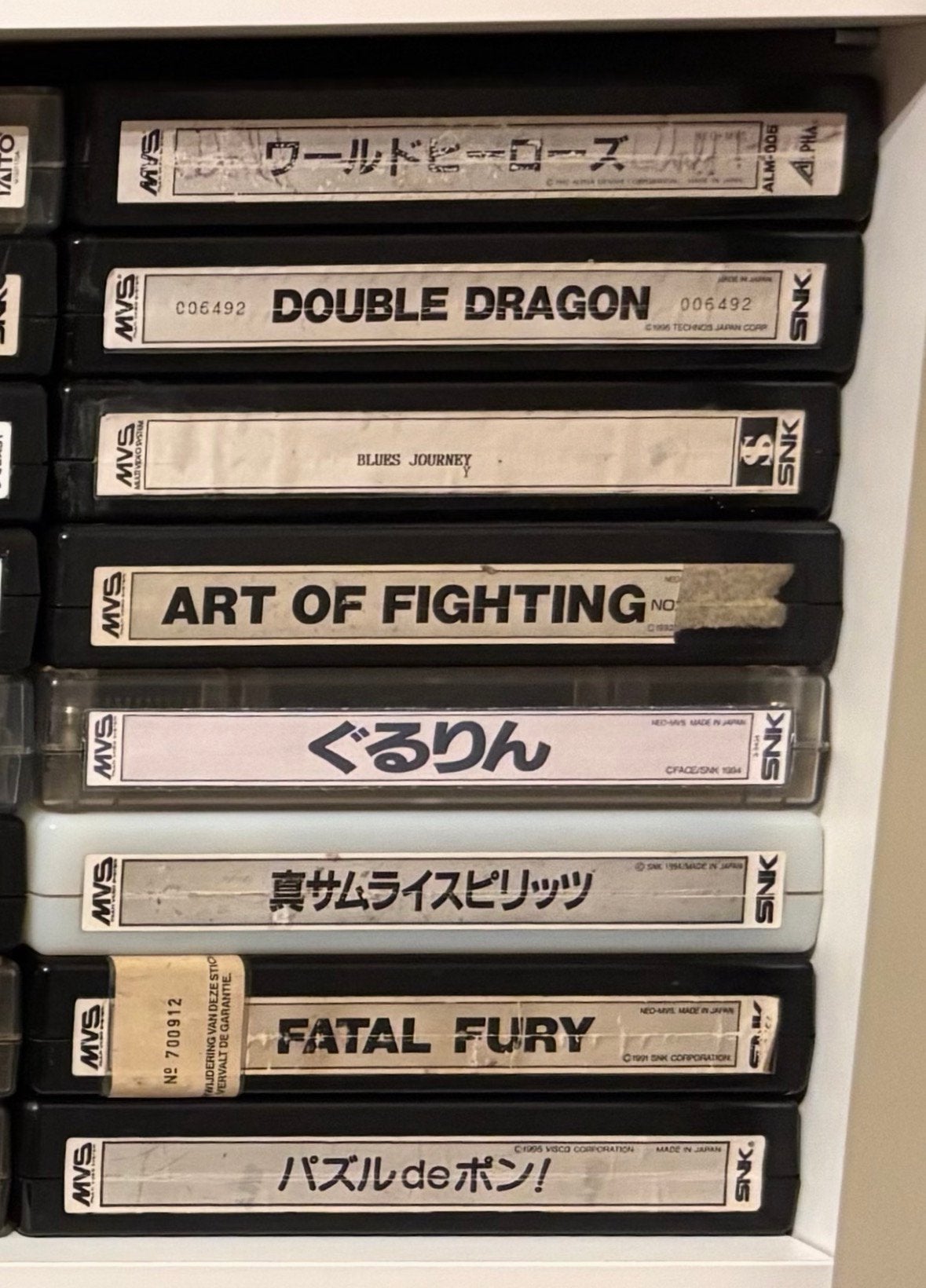 Cartouches Neo Geo MVS : différents titres originaux !, Enlèvement ou Envoi, Utilisé