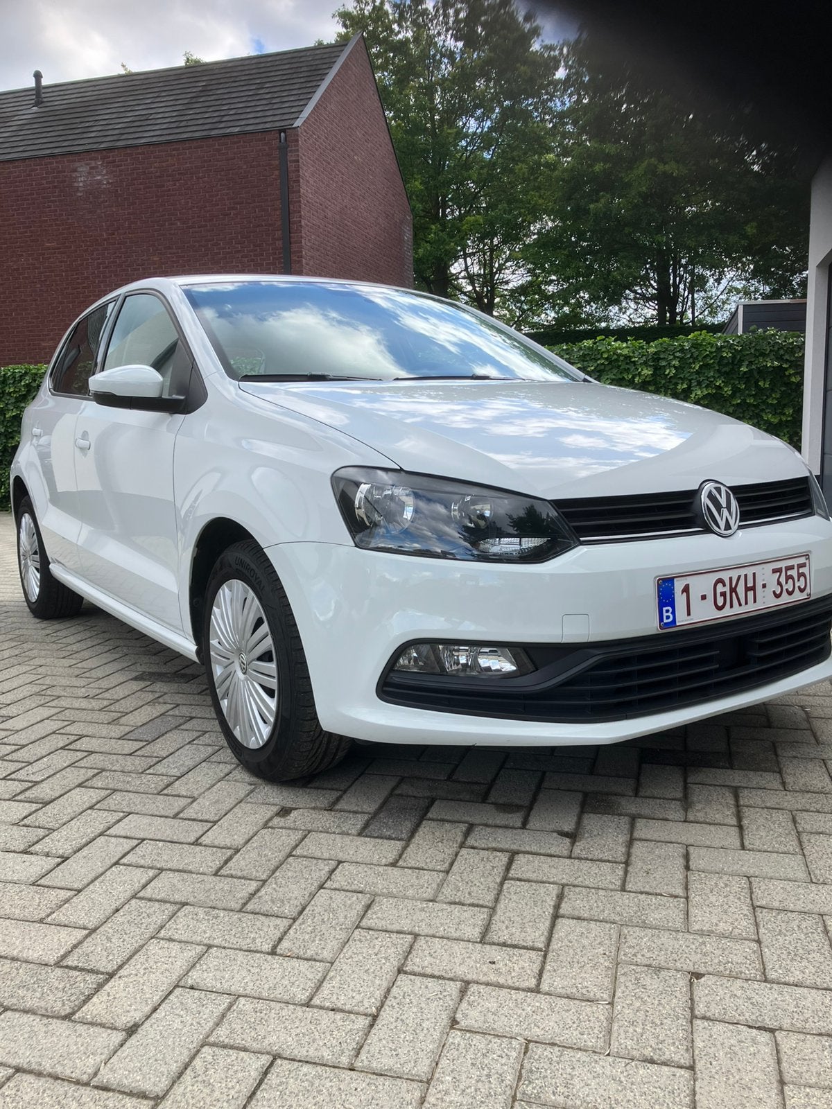 Volkswagen Polo 1.0 Benzine Euro 6b | 2015 | 54.500 km, Auto's, Voorwielaandrijving, Stof, Wit, 5 deurs