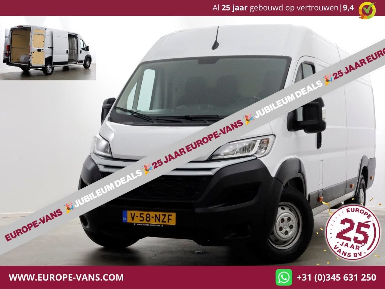 Citroën Jumper 2.2 BlueHDi 165pk L4H2 Airco/Navi/Camera 06-2, Achat, Citroën, 244 g/km, Diesel