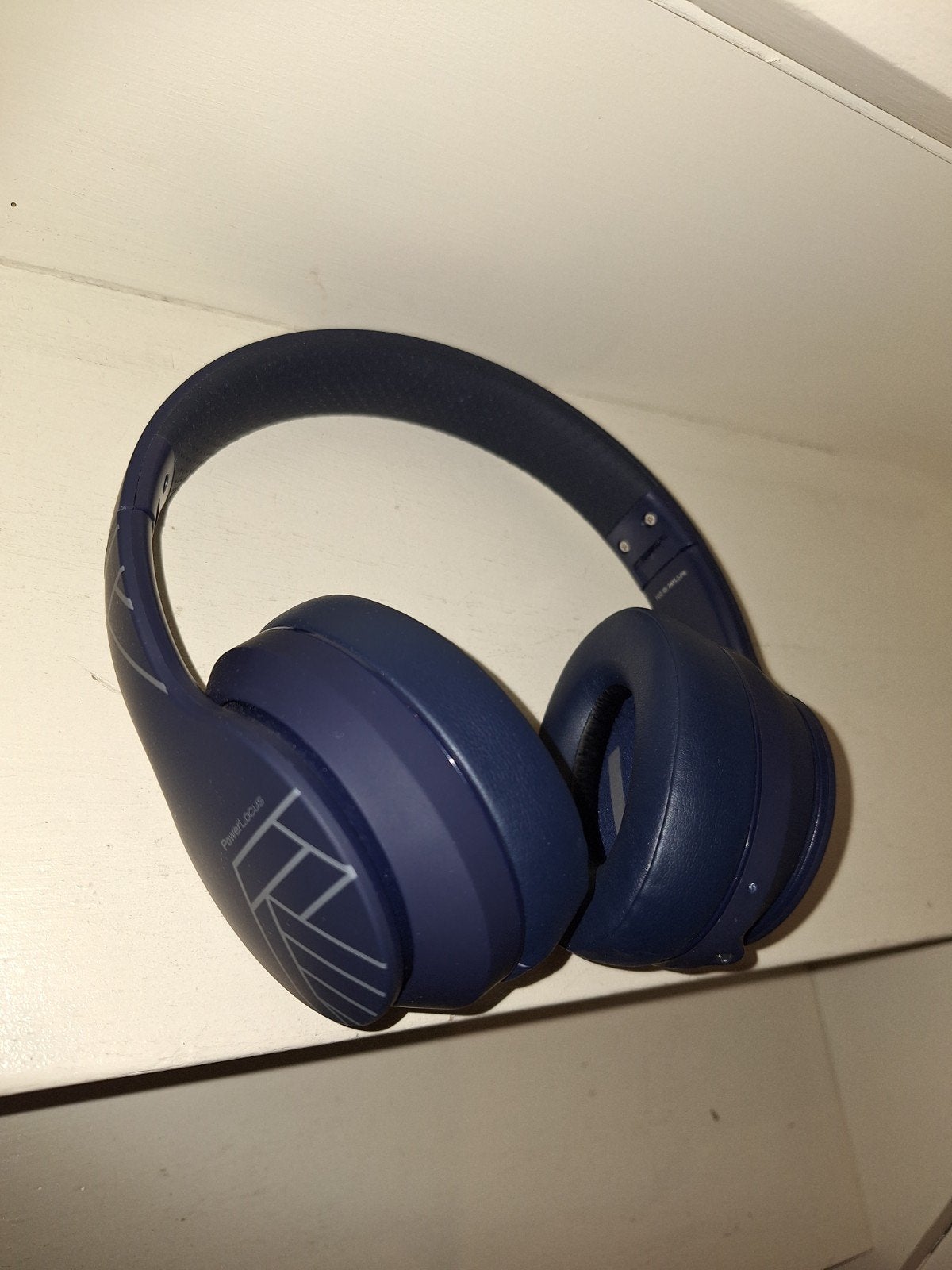 koptelefoon, Audio, Tv en Foto, Ophalen, Gebruikt, Blauw, Draadloos opladen
