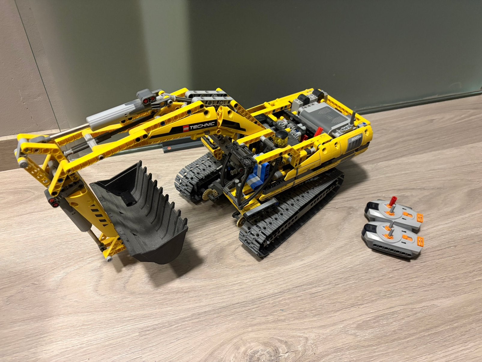 Lego technic graafmachine, Lego, Inclusief instructies, Ophalen of Verzenden, Zo goed als nieuw