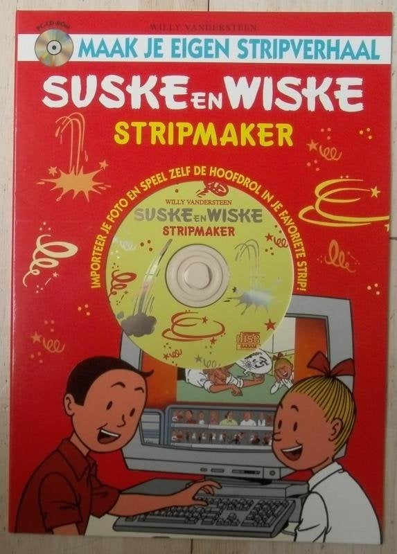 Suske en Wiske CD-ROM Stripmaker / Het geheim van de farao, Boeken, Ophalen of Verzenden