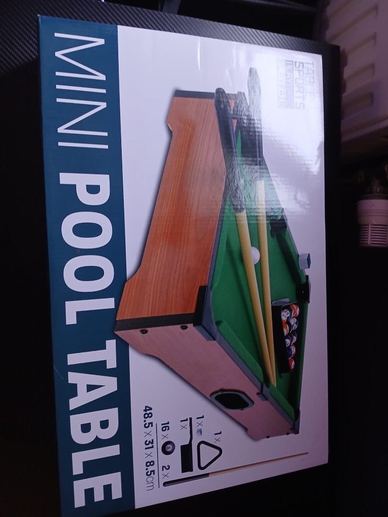 Mini pool table, Ophalen, Nieuw