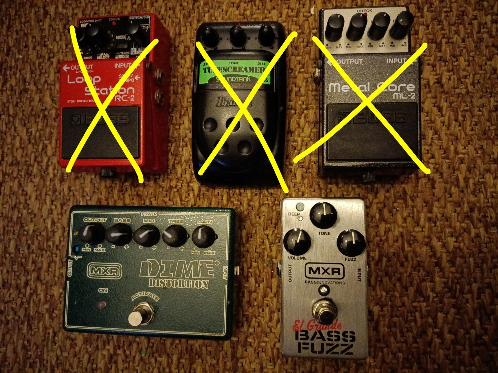 Pedalen gitaar en bas, Muziek en Instrumenten, Verzenden