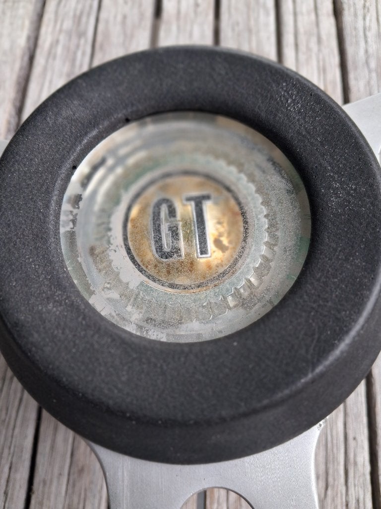 Volant cuir ancêtre vintage, Autos : Pièces & Accessoires, Enlèvement ou Envoi, Utilisé