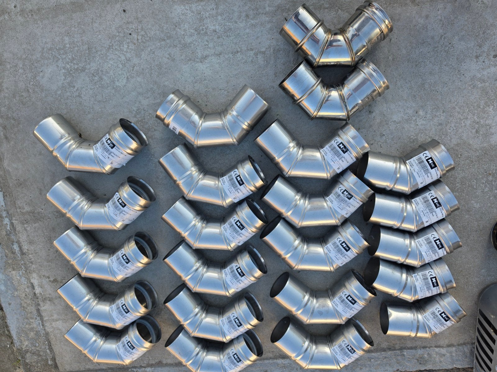 inox, Bricolage & Construction, Enlèvement, Comme neuf, Autres métaux