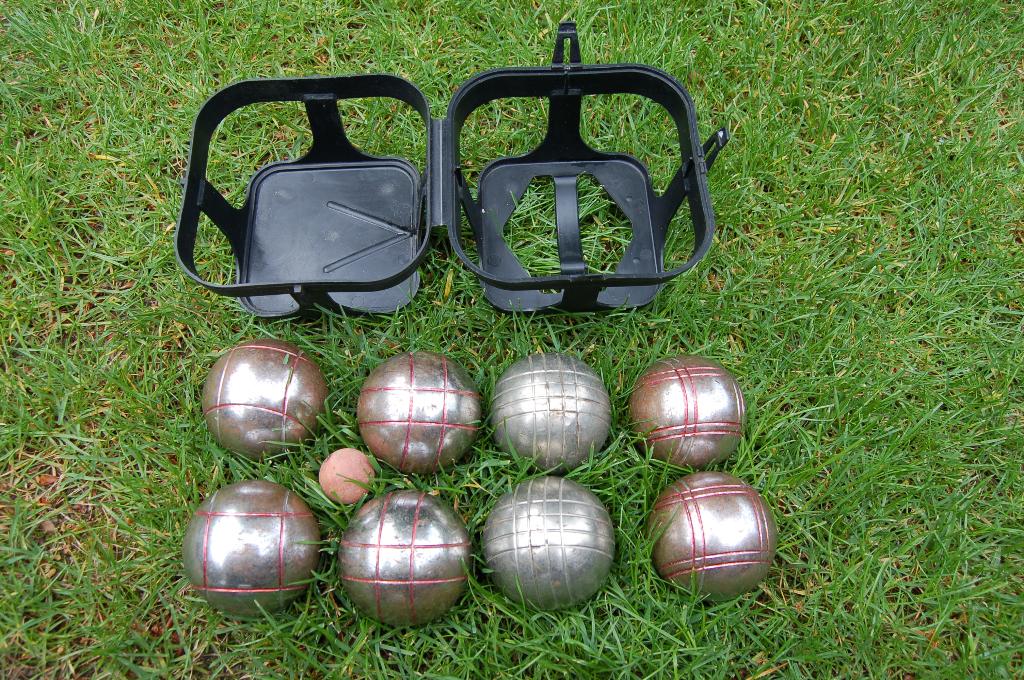 set ijzeren petanqueballen (4 X 2 stuks), Sport en Fitness, Overige Sport en Fitness, Ophalen, Gebruikt
