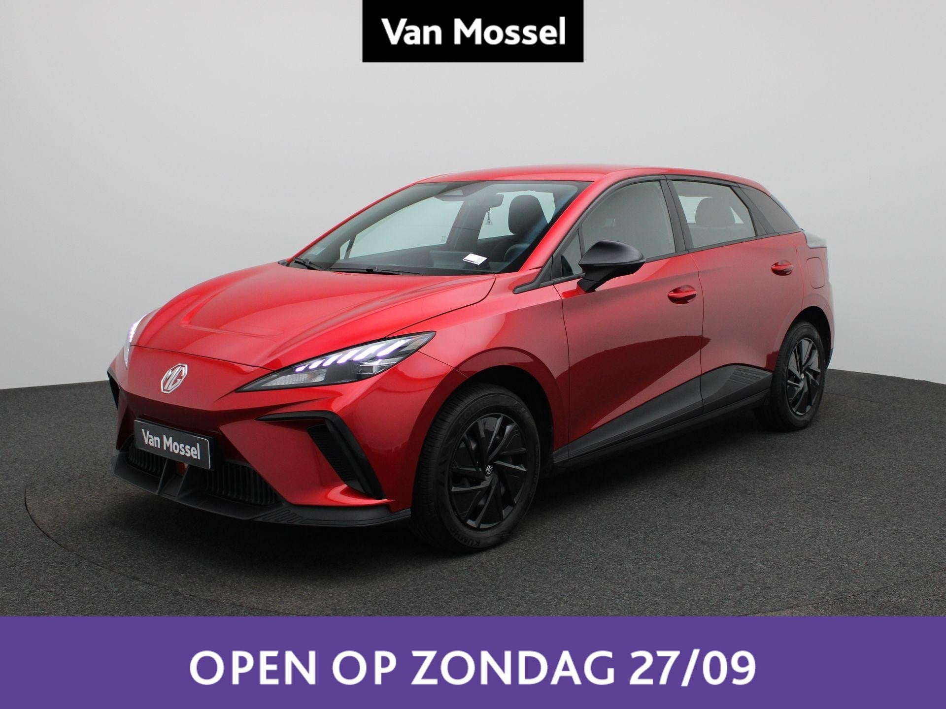 MG MG4 51 kWh Standard (automatique), Autos, Rouge, Achat, Entreprise, https://public.car-pass.be/vhr/98d5c347-6fc4-484b-b7dc-6ead20a0ef26