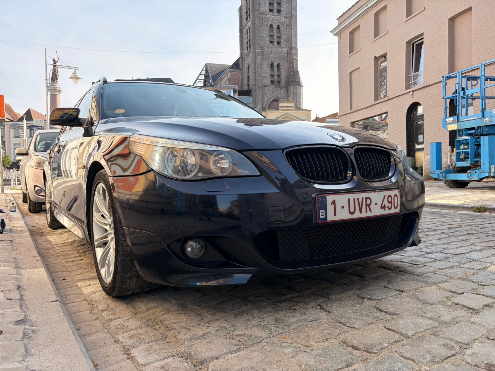 BMW 5-serie Touring E61, Parkeersensor, Dealer onderhouden, Achterwielaandrijving, Zwart
