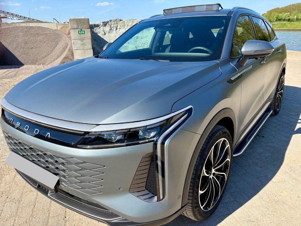 OMODA 9 SHS PHEV SUPER HYBRID MAT GREY, NIEUWSTAAT!!, Auto's, Overige Auto's, Bedrijf, Trekhaak, Ophalen