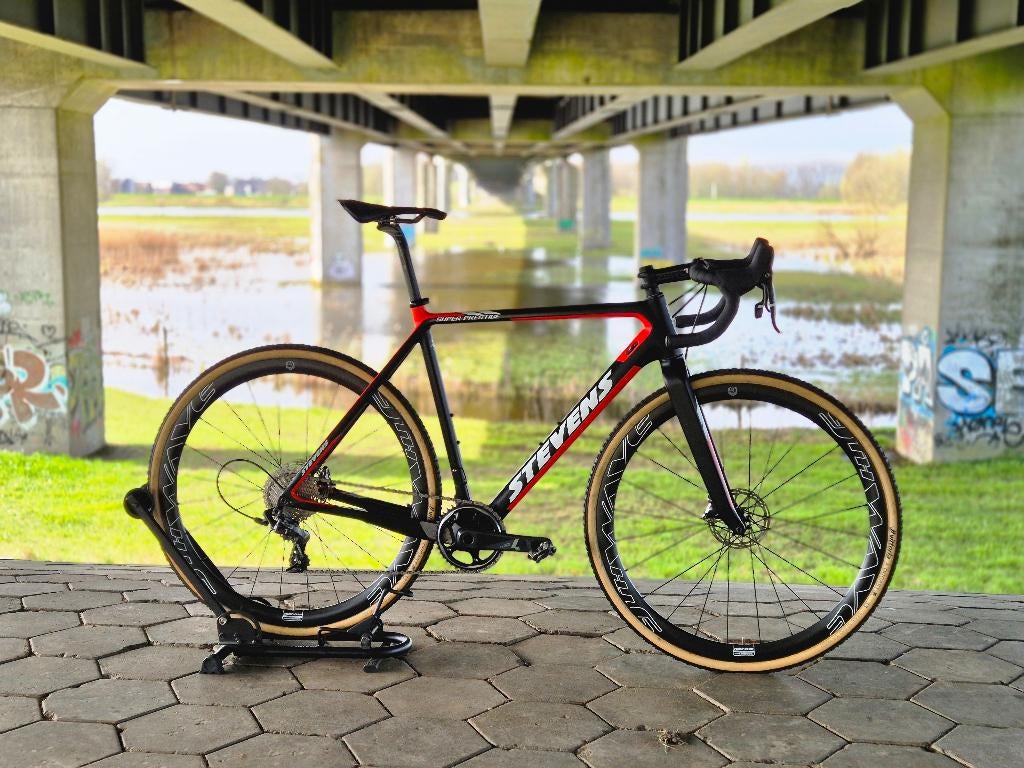 Stevens Super Prestige//Carbon//Sram Force//9th Wave// 54!, Fietsen en Brommers, 28 inch, Carbon, Zo goed als nieuw, Meer dan 20 versnellingen