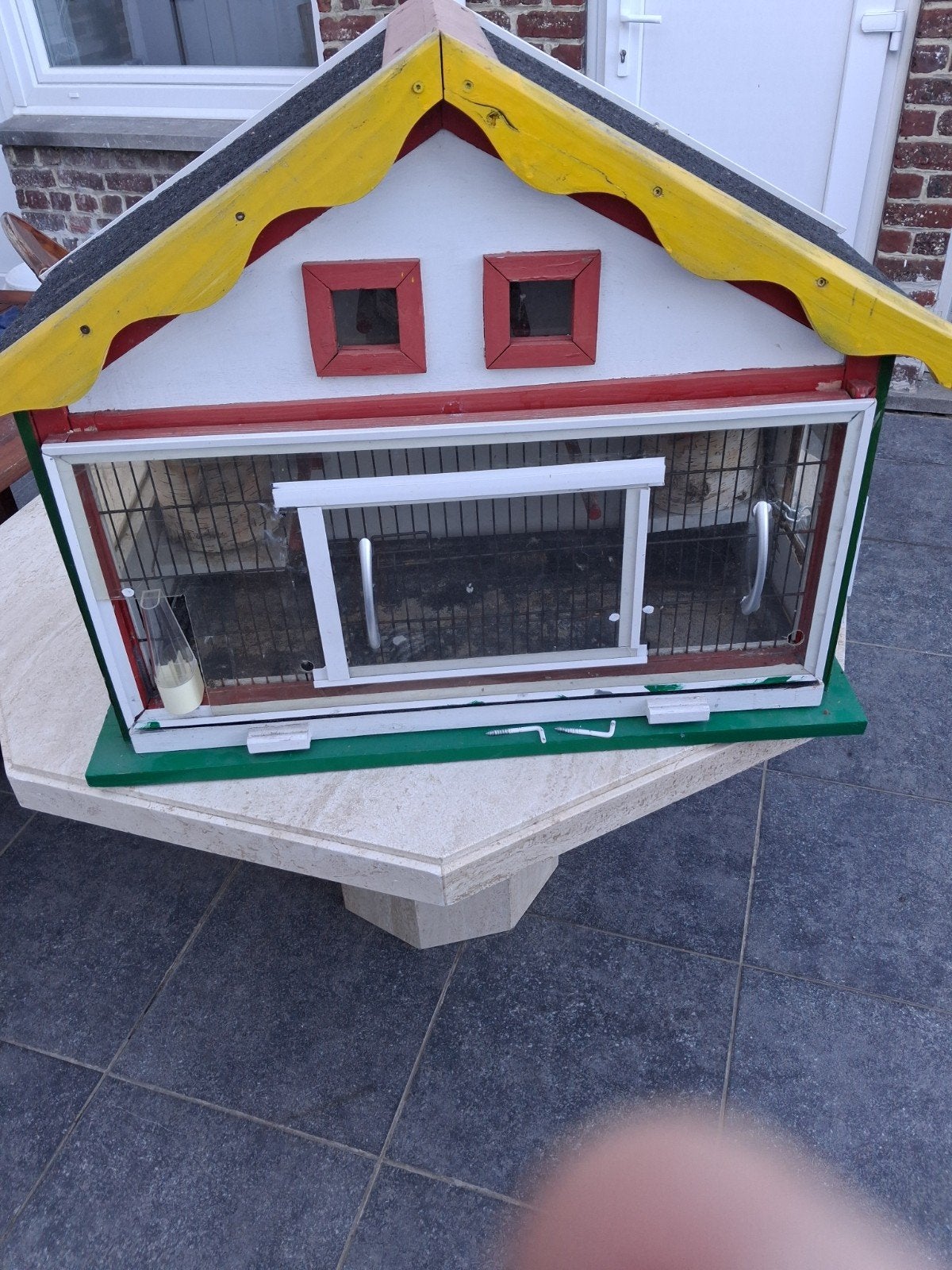 vogelkooi vogels parkieten enzo, Ophalen