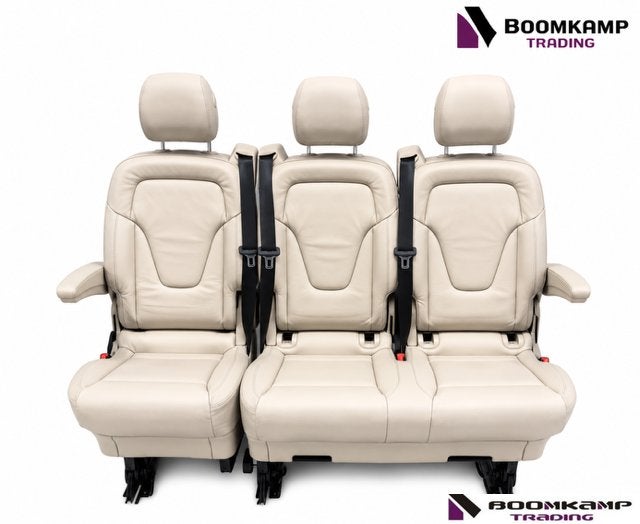 Mercedes-Benz V-klasse achterbank / bank nappa beige leder, Enlèvement ou Envoi, Mercedes-Benz, Utilisé, Mercedes-Benz