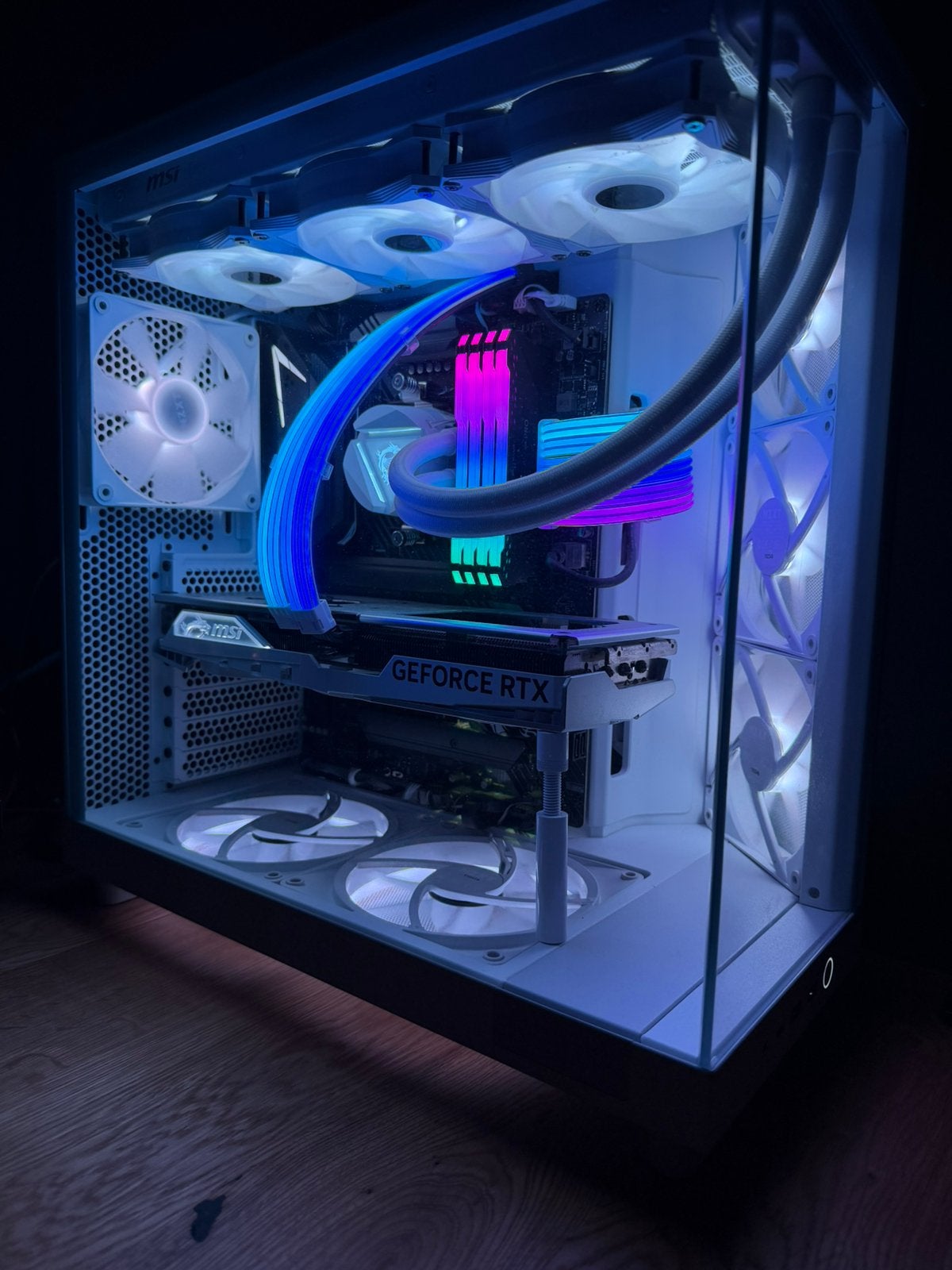 Boitier NZXT H6 Flow RGB, Informatique & Logiciels, Enlèvement, Comme neuf, Gaming