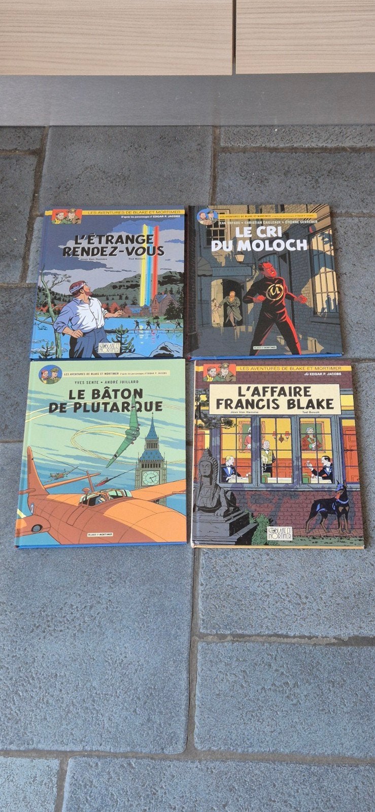 Blake et Mortimer e.o lot de 4 bd, Enlèvement ou Envoi