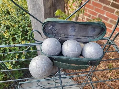 Jeu de Boules / Petanque set (4 ballen), Ophalen