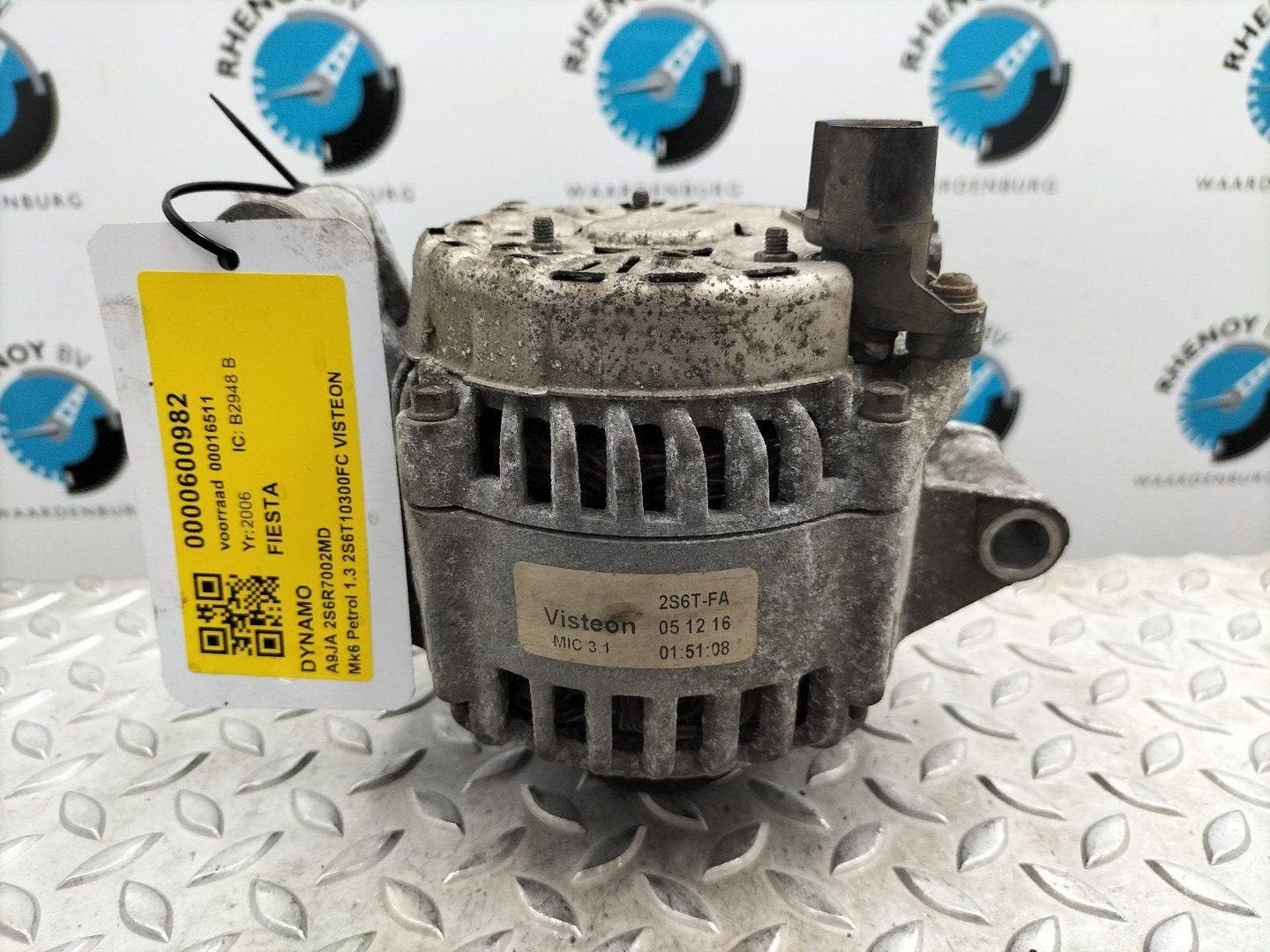 FORD FIESTA 1.3-8V Champion  DYNAMO 2006, Auto-onderdelen, Ophalen of Verzenden, Gebruikt, ARN erkend