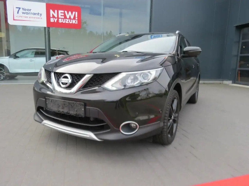 Nissan Qashqai 1.6 dCi édition noire - NR206, Autos, Nissan, Cuir, Euro 6, Entreprise, Boîte manuelle
