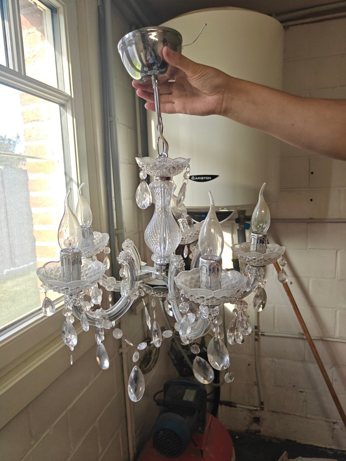 Plafond verlichting vintage, Huis en Inrichting, Lampen | Kroonluchters, Ophalen