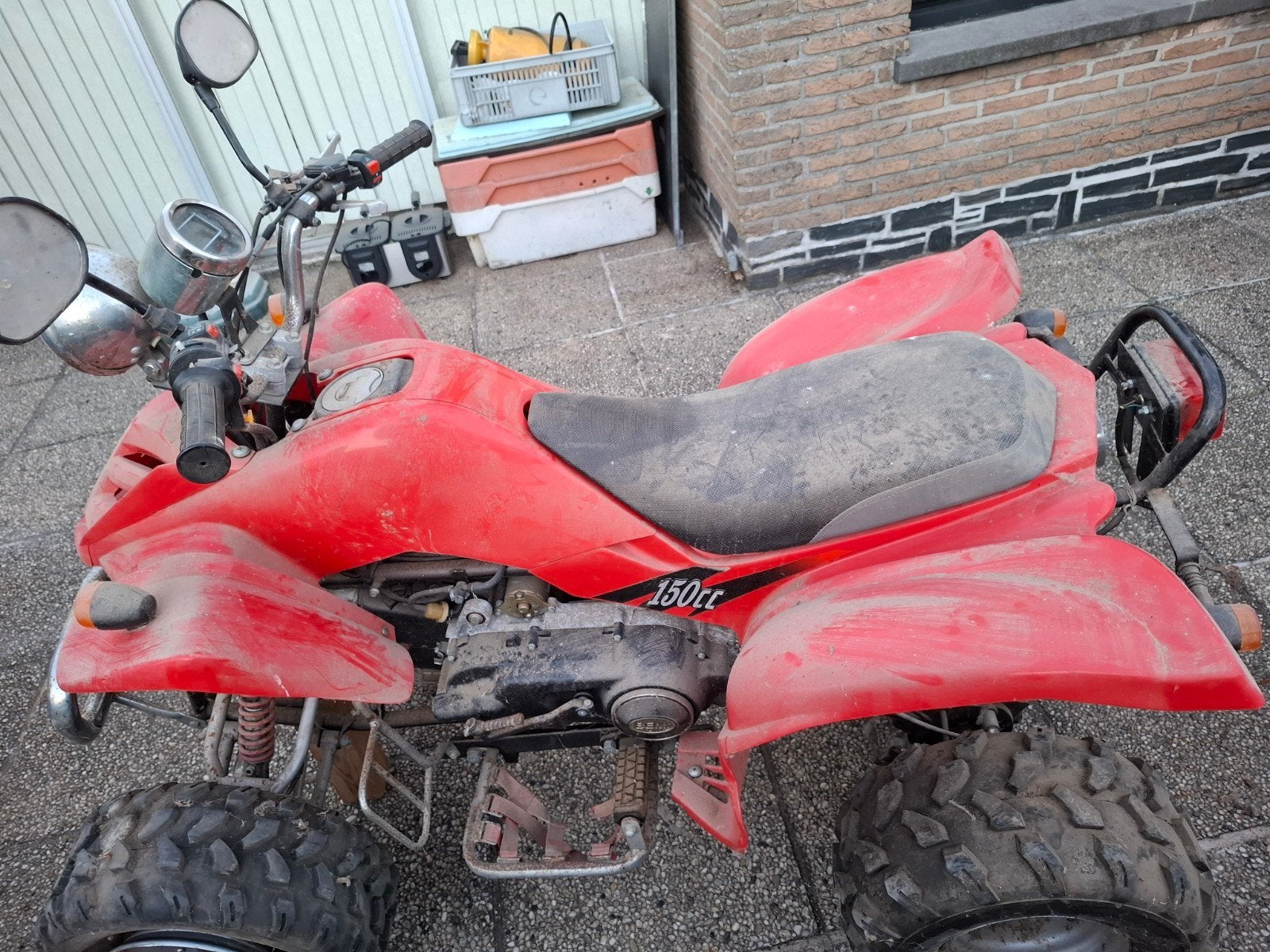 quad BEMI 150 cc, Ophalen