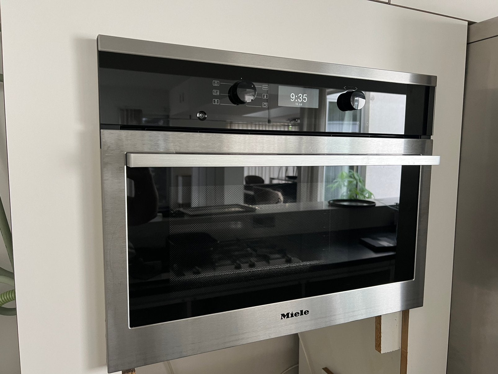 Miele DG 6300 inbouw stoomoven (45 cm), Elektronische apparatuur, Ovens, Ophalen, 45 tot 50 cm, Gebruikt, Stoom