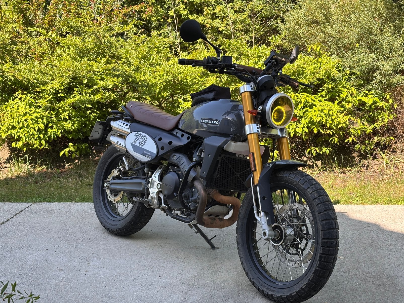Fantic Caballero 500 deluxe, Motos, Occasion, Particulier, Permis Moto A2 minimum, 12 à 35 kW