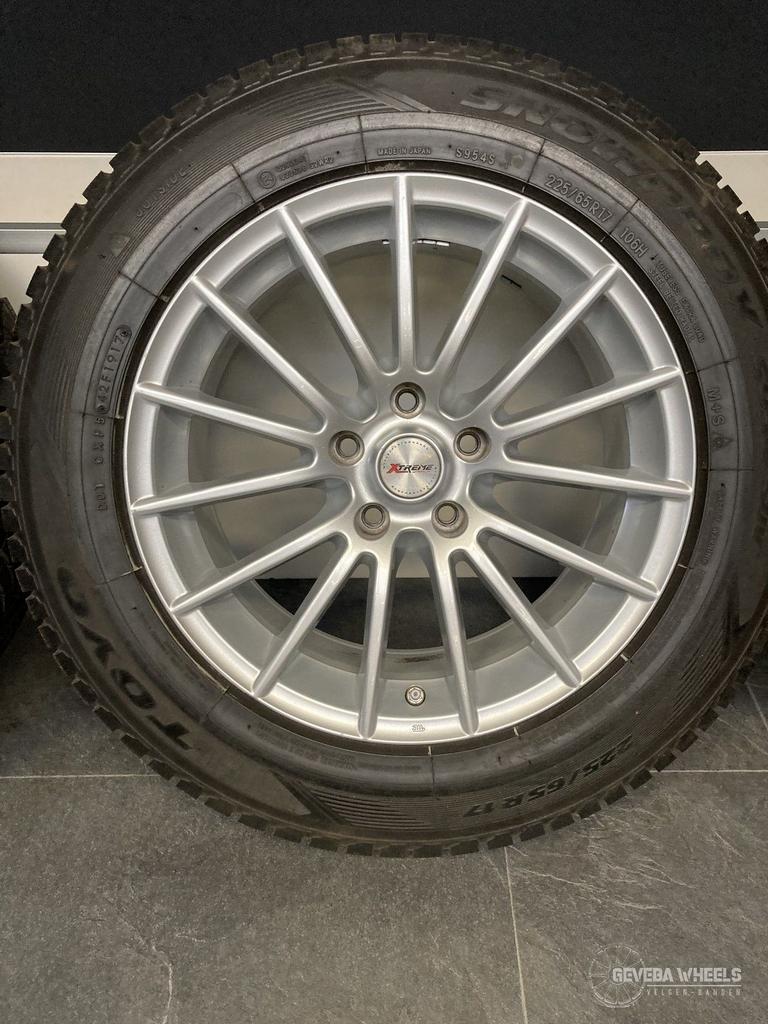 17” Toyota Rav4 sport velgen + winterbanden 5x114.3, Gebruikt, -, -, Banden en Velgen