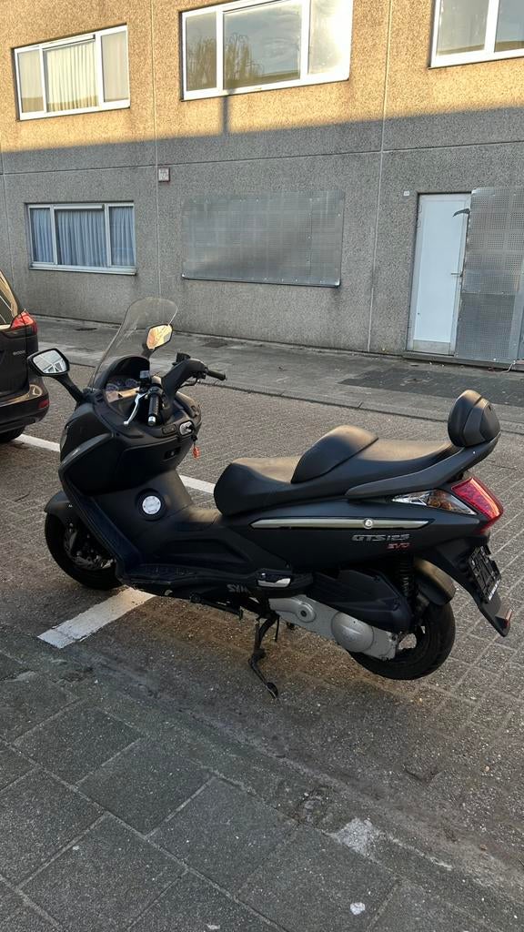 Sym gts 125 evo, Ophalen