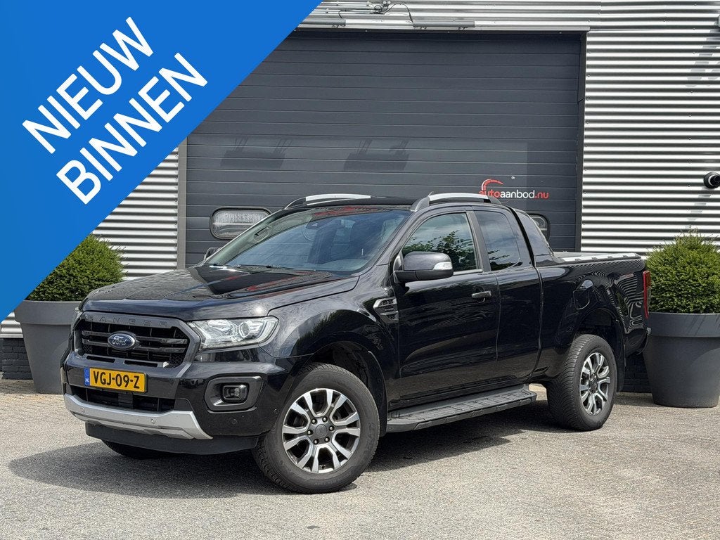 Ford Ranger 2.0 EcoBlue Wildtrak Supercab | Trekhaak | Camer, Automaat, 4 deurs, Euro 6, 4 cilinders