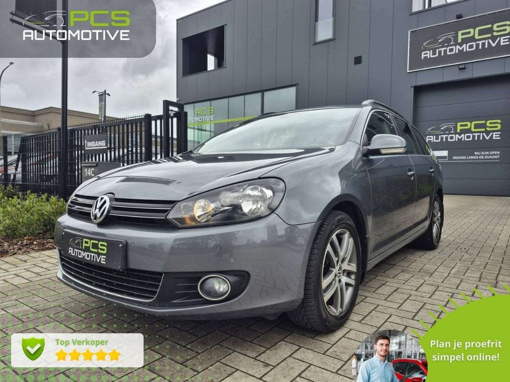 Volkswagen Golf Variant 1.6 TDi / Panoramisch dak / 12 maand, Autos, Volkswagen, Entreprise, Achat, Golf Variant, Isofix, Radio