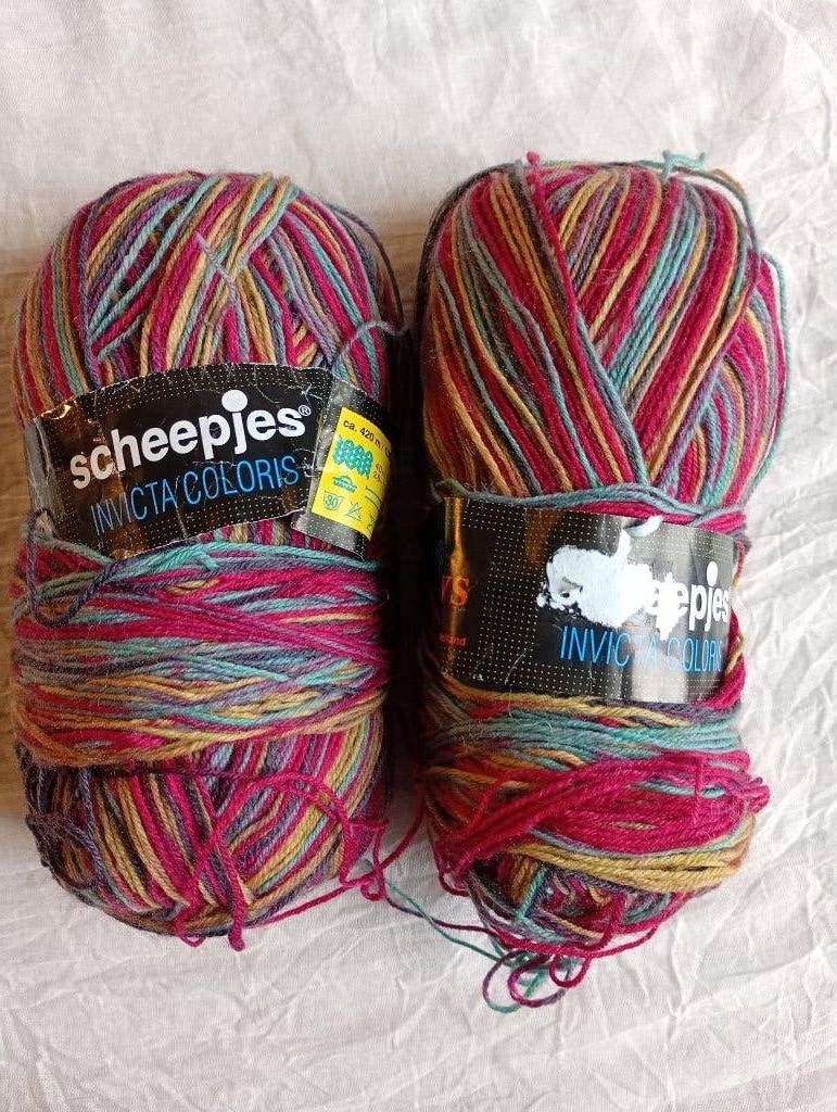 Scheepjes Invicta coloris sokkenwol 75%wol 25% polyamide, Ophalen of Verzenden, Nieuw, Breien of Haken, Wol of Garen