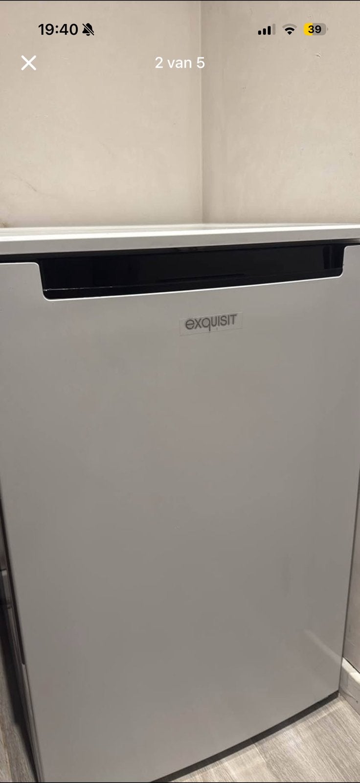 Diepvries Exquisit, Gebruikt, Minder dan 85 cm, Minder dan 60 cm, Vrijstaand