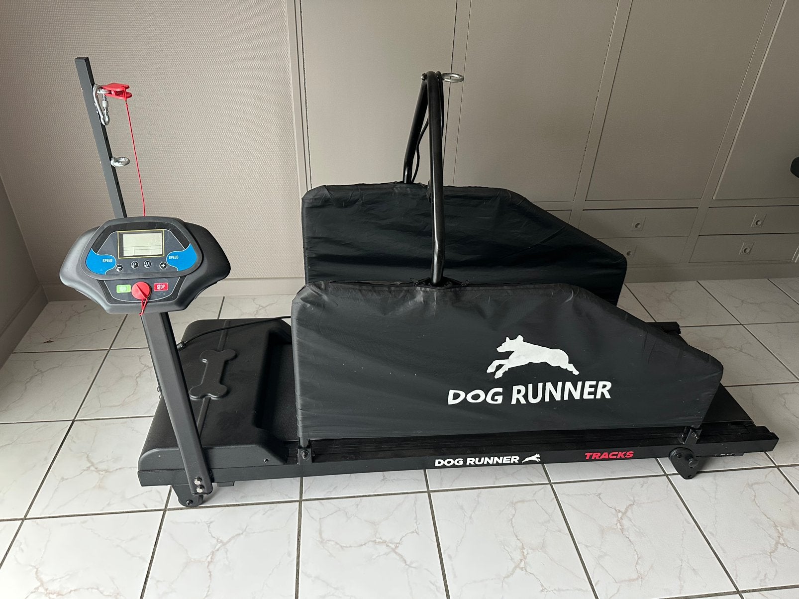 Dog Runner - loopband hond, Enlèvement
